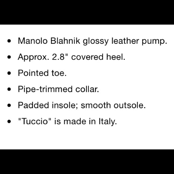 Manolo Blahnik Tuccio Heels - Picture 8 of 8